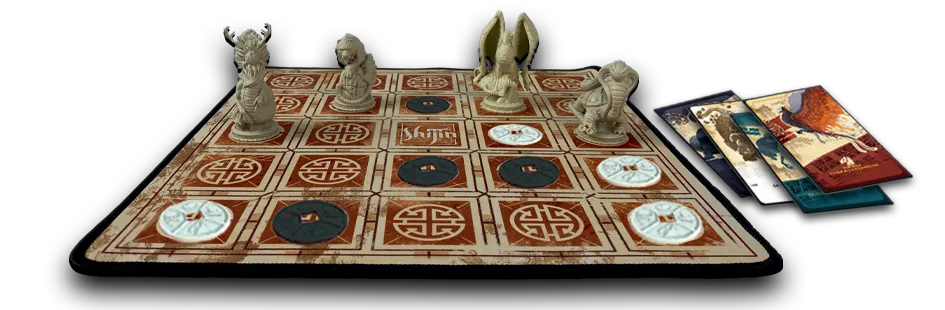 Pendragon Shijin Brettspiel Duell 2 Spieler