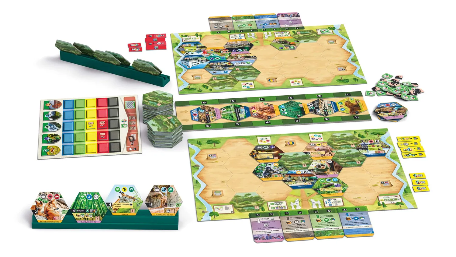 IGames Sanctuary Brettspiel Zoo Legespiel