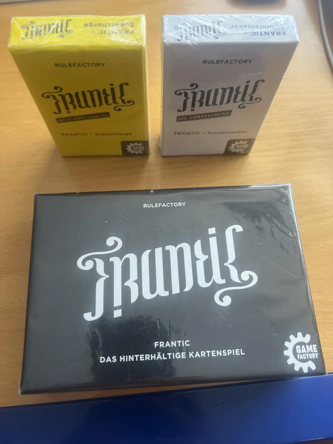 Game Factory Frantic 646224 Kartenspiel Deutsche Version fies