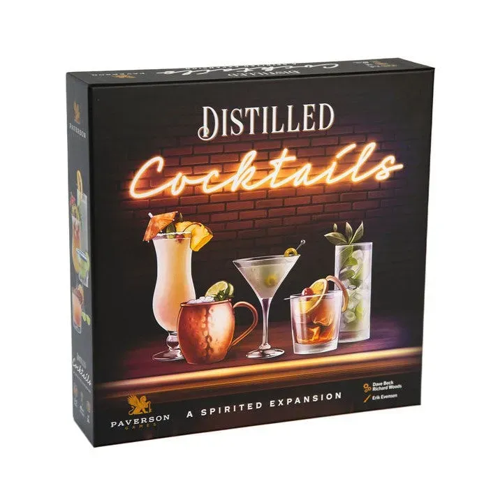 Paverson Games Distilled Cocktails Erweiterung Big-Box Spirituosen
