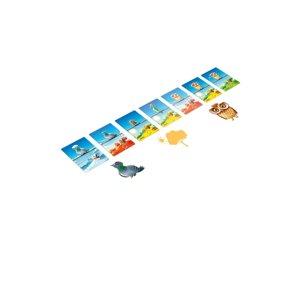 Game Factory Birdie 646082 Merkspiel Vögel
