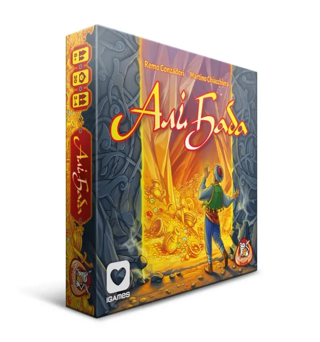 IGames Ali Baba Brettspiel Schatzspiel Höhle
