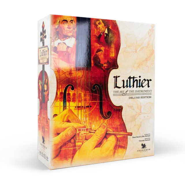 Paverson Luthier Deluxe Edition Brettspiel 1-4 Spieler Strategie