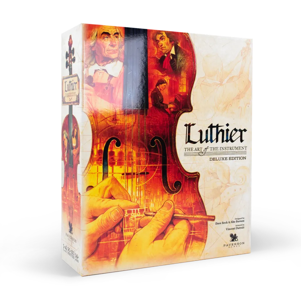 Paverson Luthier Deluxe Edition Brettspiel 1-4 Spieler Strategie