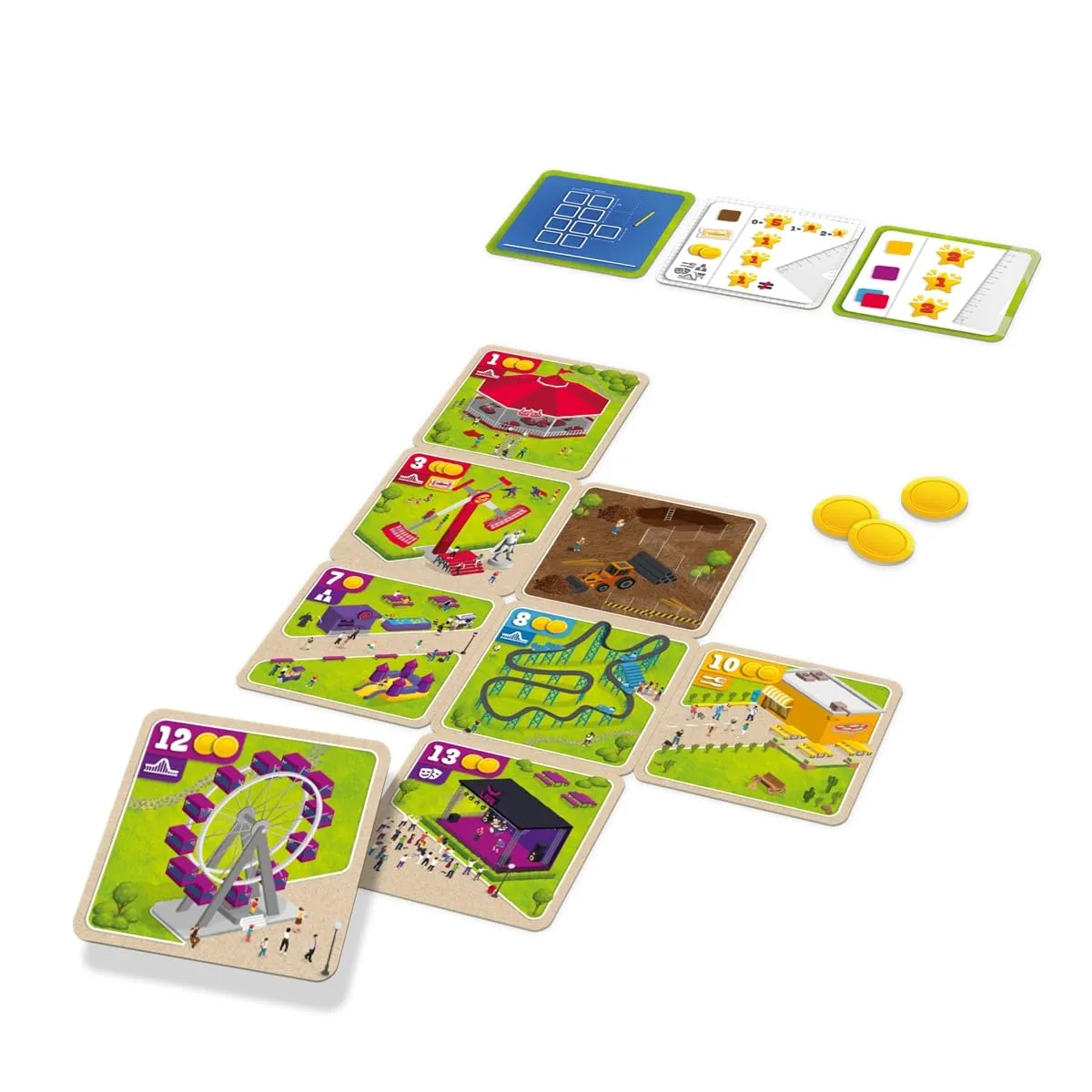 Game Factory My Park 646050 Kartenspiel Parkaufbau