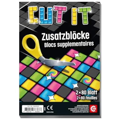 Game Factory Cut it Zusatzblöcke 646062 2er-Set Ersatzblöcke