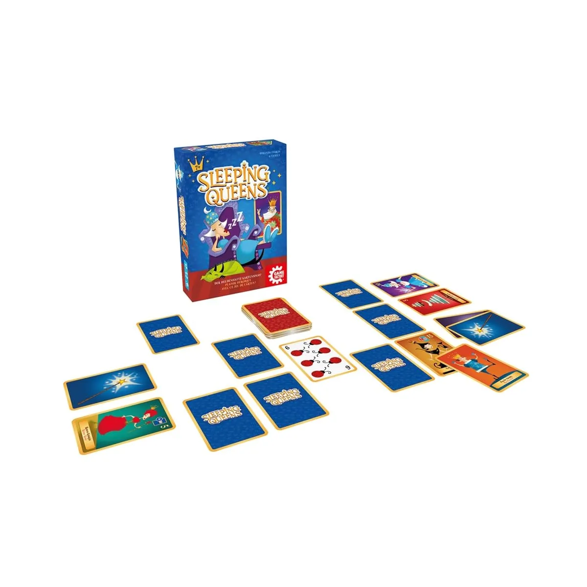 Game Factory Sleeping Queens Kartenspiel ab 7 Jahren