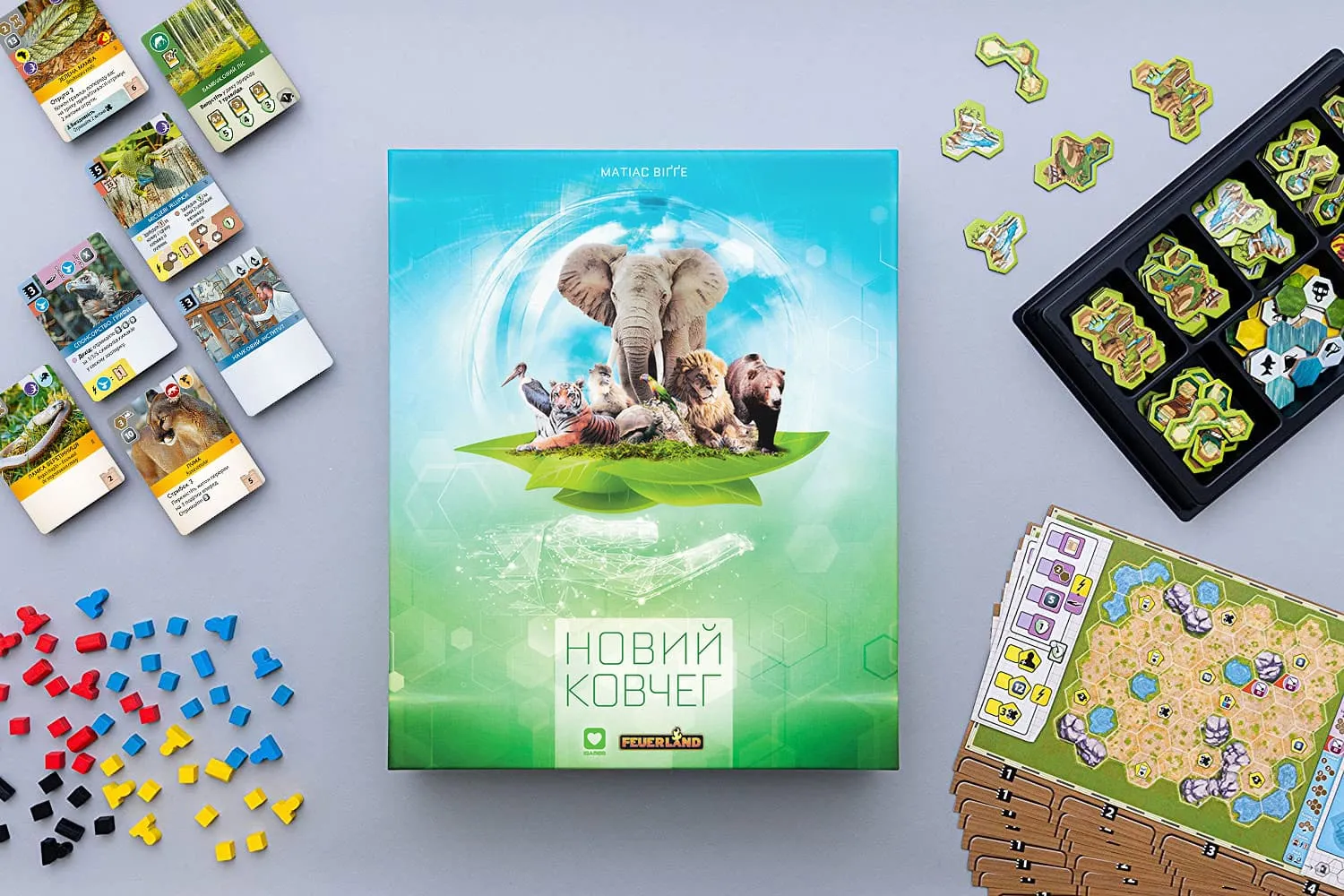 IGames Ark Nova Brettspiel ukrainische Ausgabe Zoo