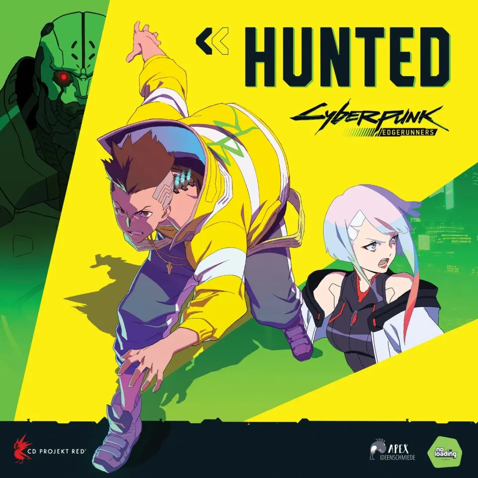 Koalla Cyberpunk Hunted Brettspiel Grundspiel + Promo Echtzeit-Koop