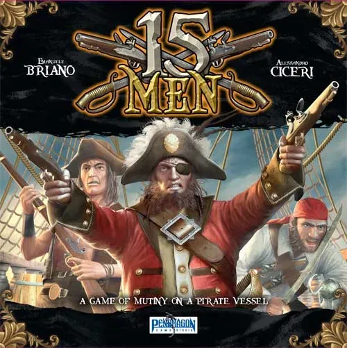 Pendragon 15 Men Brettspiel Intrigen Piraten