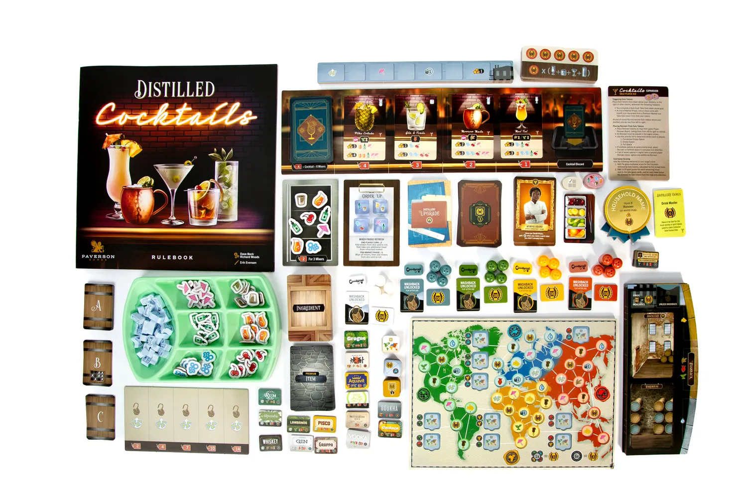 Paverson Distilled Collector's Cask + Cocktails Sammlerbox Bundle