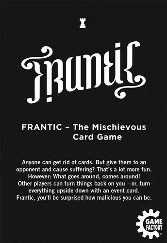 Game Factory Frantic 646226 Kartenspiel englisch