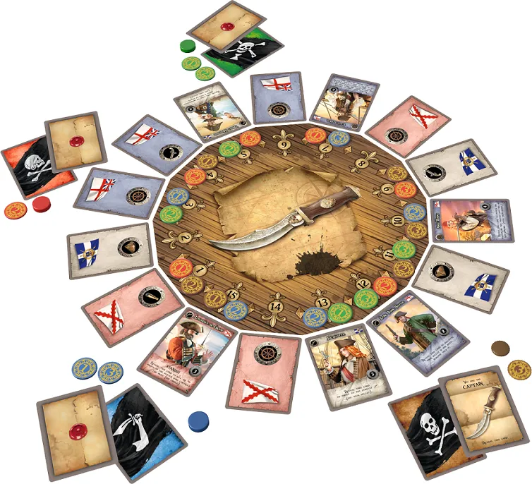 Pendragon 15 Men Brettspiel Intrigen Piraten