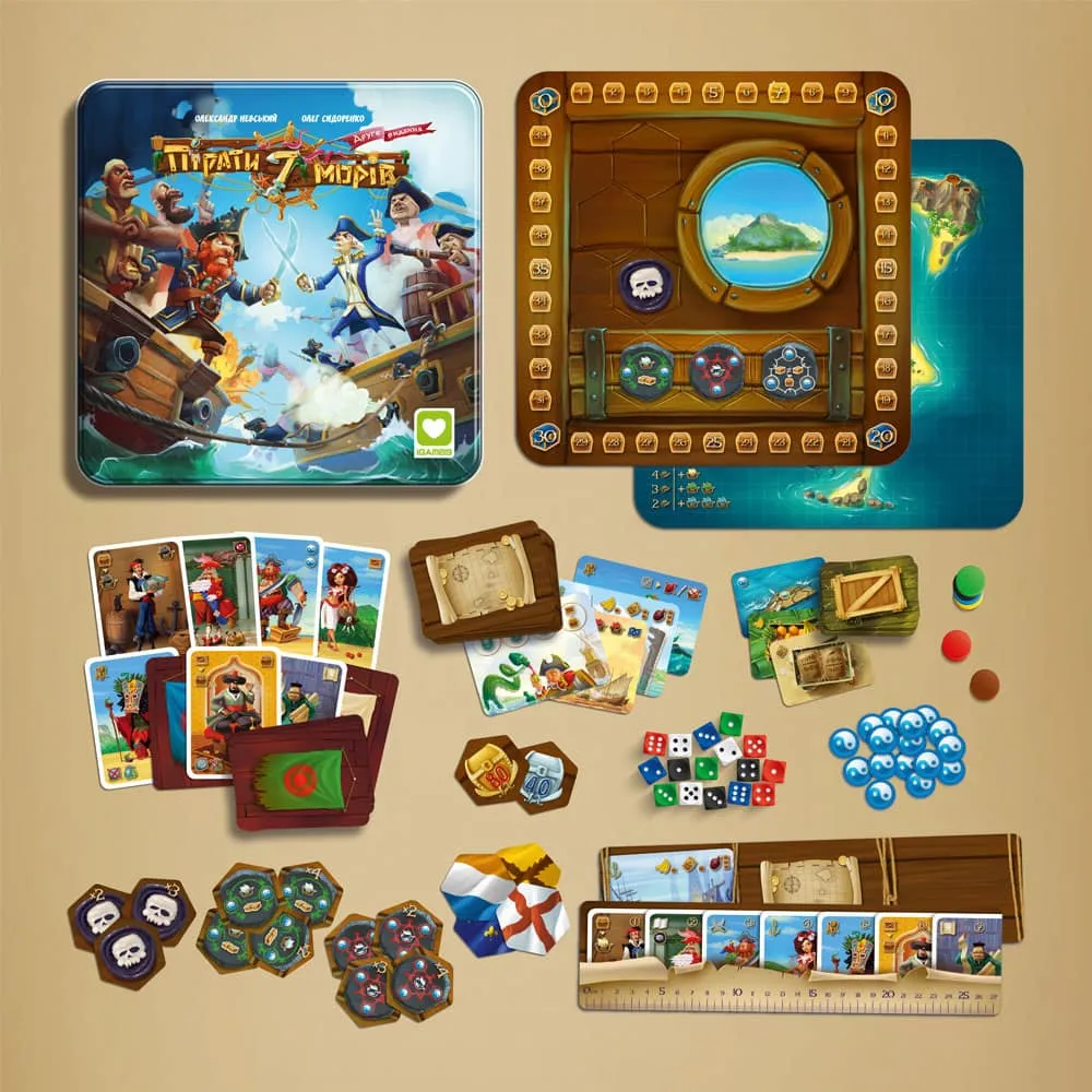 IGames Piraten der 7 Meere Brettspiel Piratenabenteuer