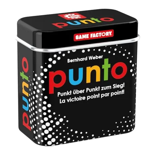 Game Factory Punto Kartenspiel in Metalldose ab 7 Jahren