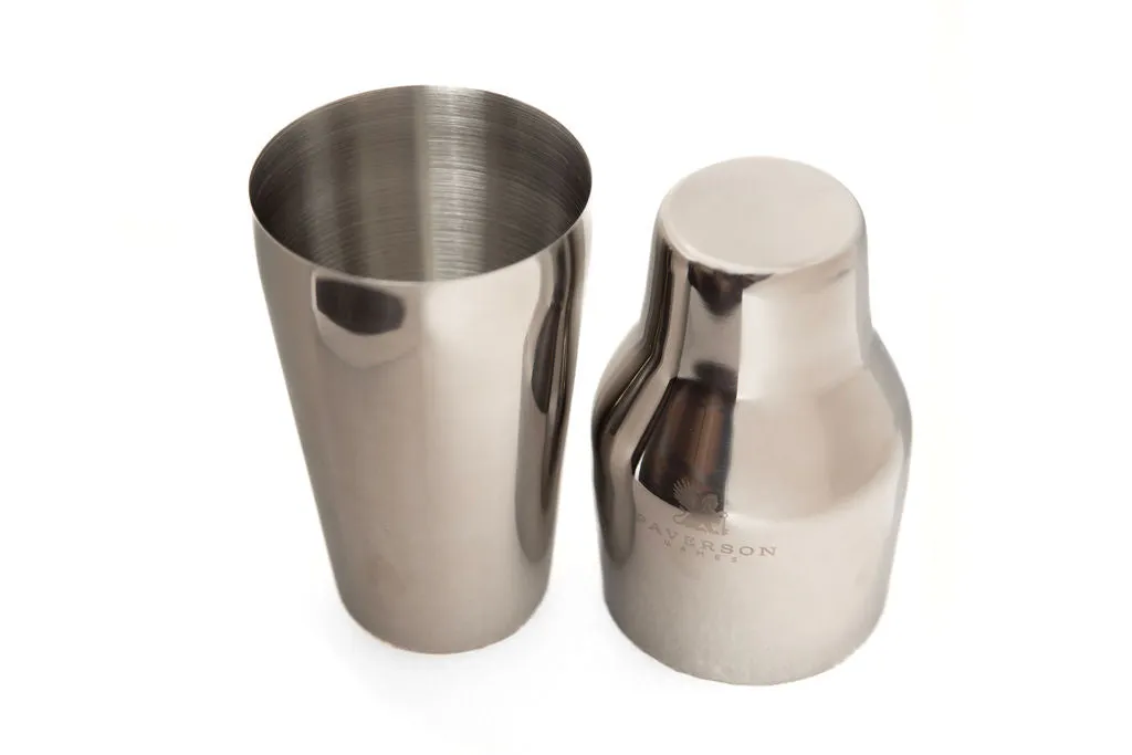 Paverson Cocktailshaker Edelstahl Parisian 220mm Distilled