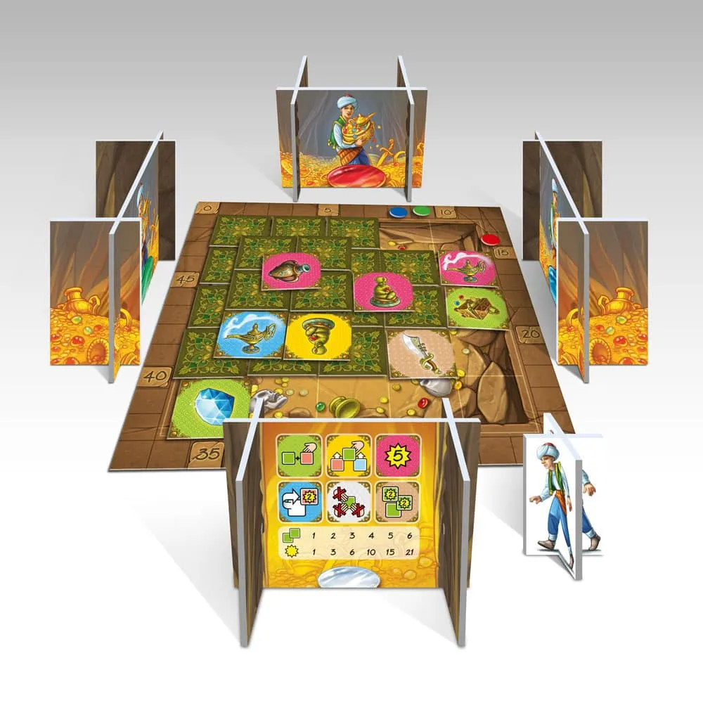 IGames Ali Baba Brettspiel Schatzspiel Höhle