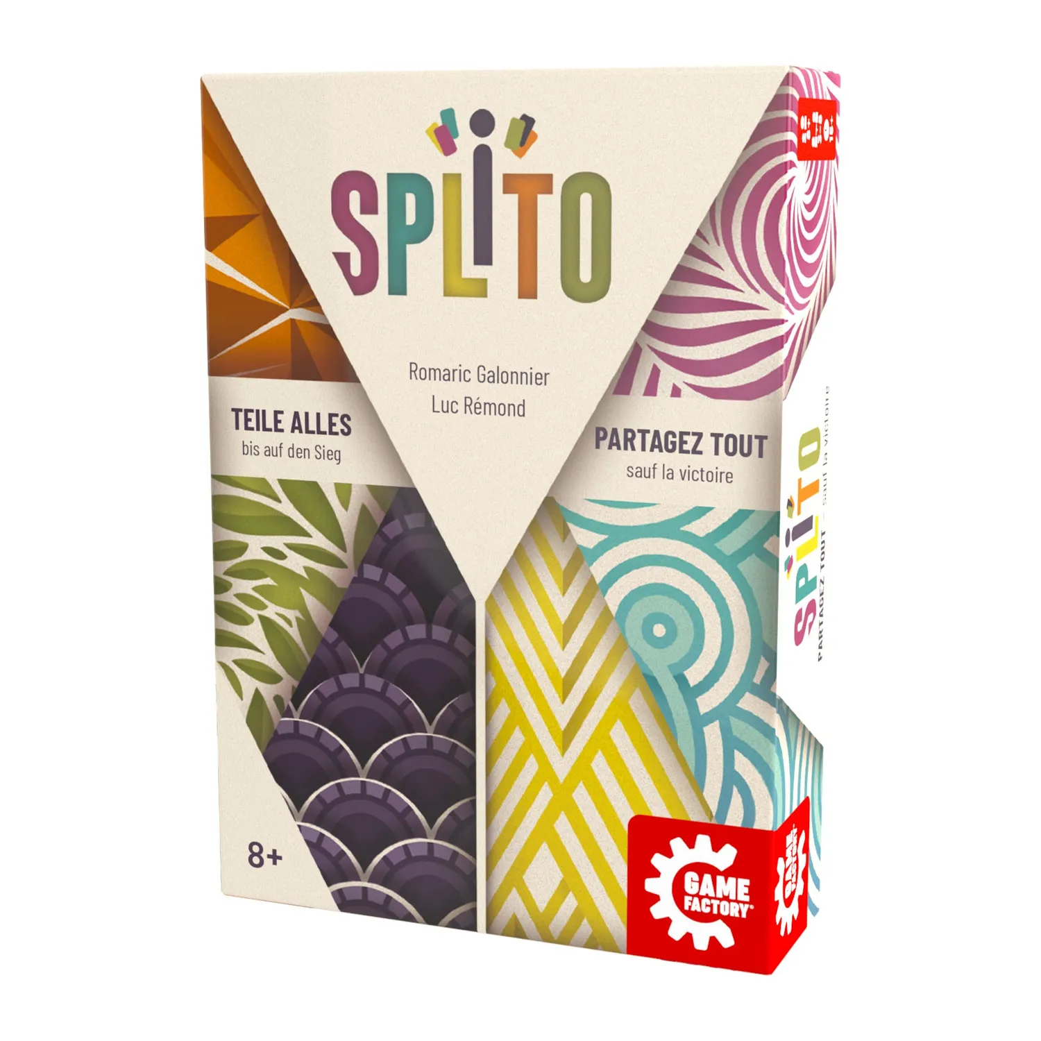 Game Factory Splito 646316 Kartenspiel 3-8 Spieler Draft