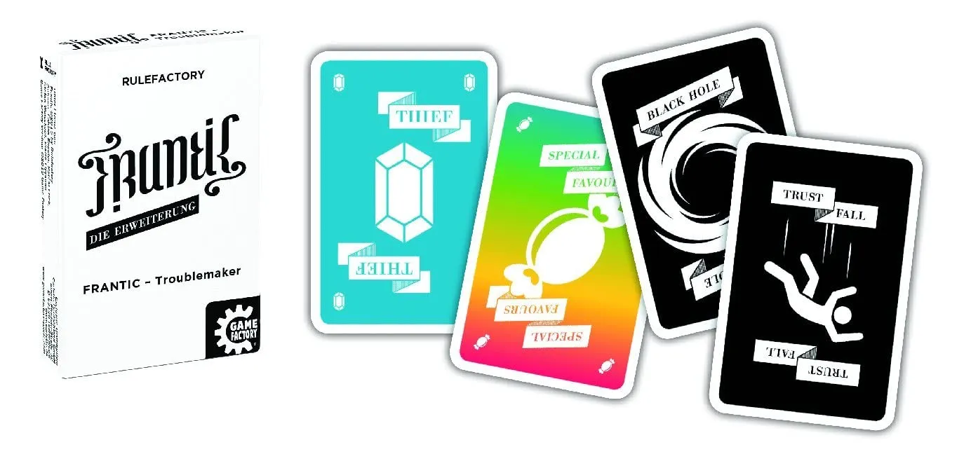 Game Factory Frantic Troublemaker Erweiterung ab 12 Jahren