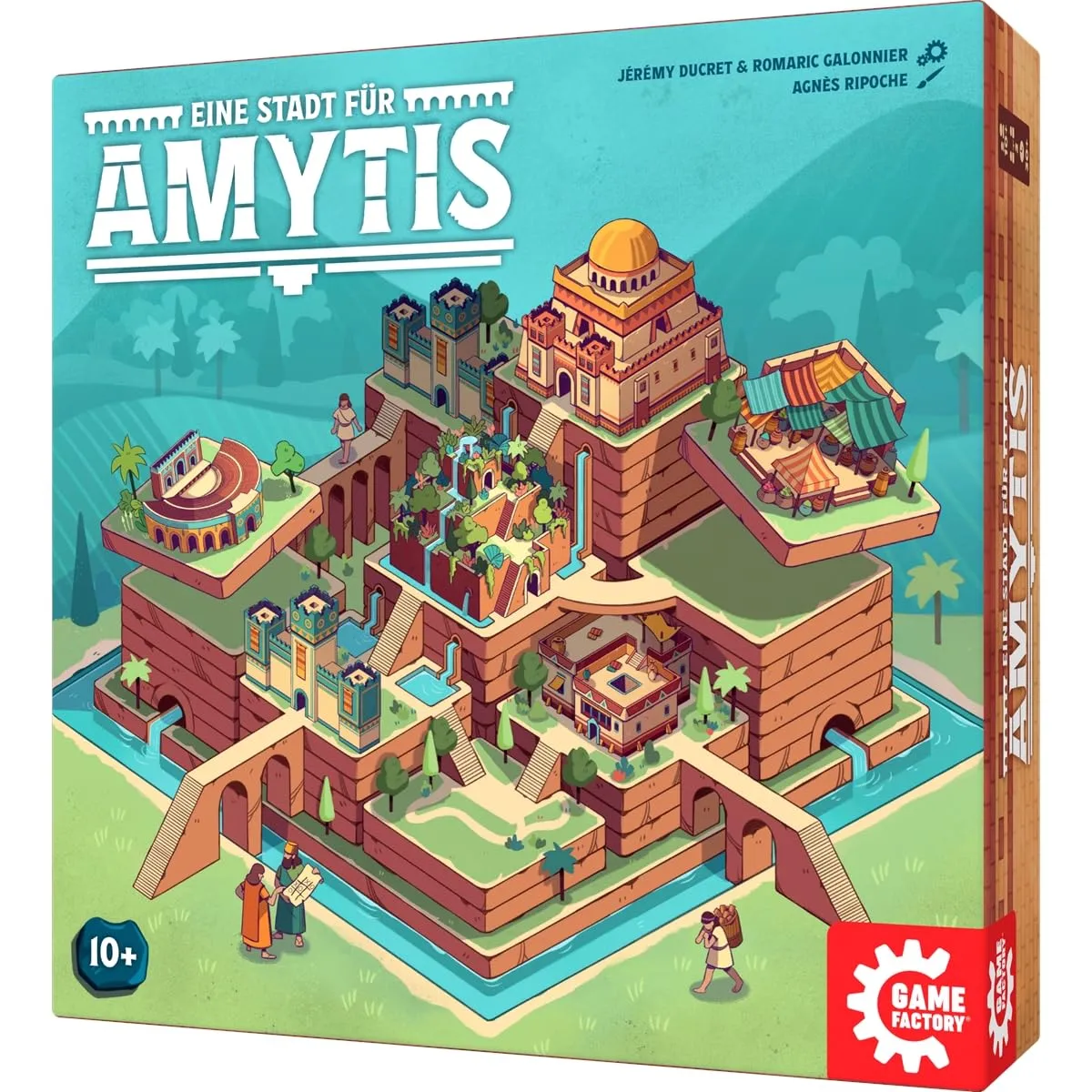 Game Factory Eine Stadt für Amytis Duellspiel taktisch