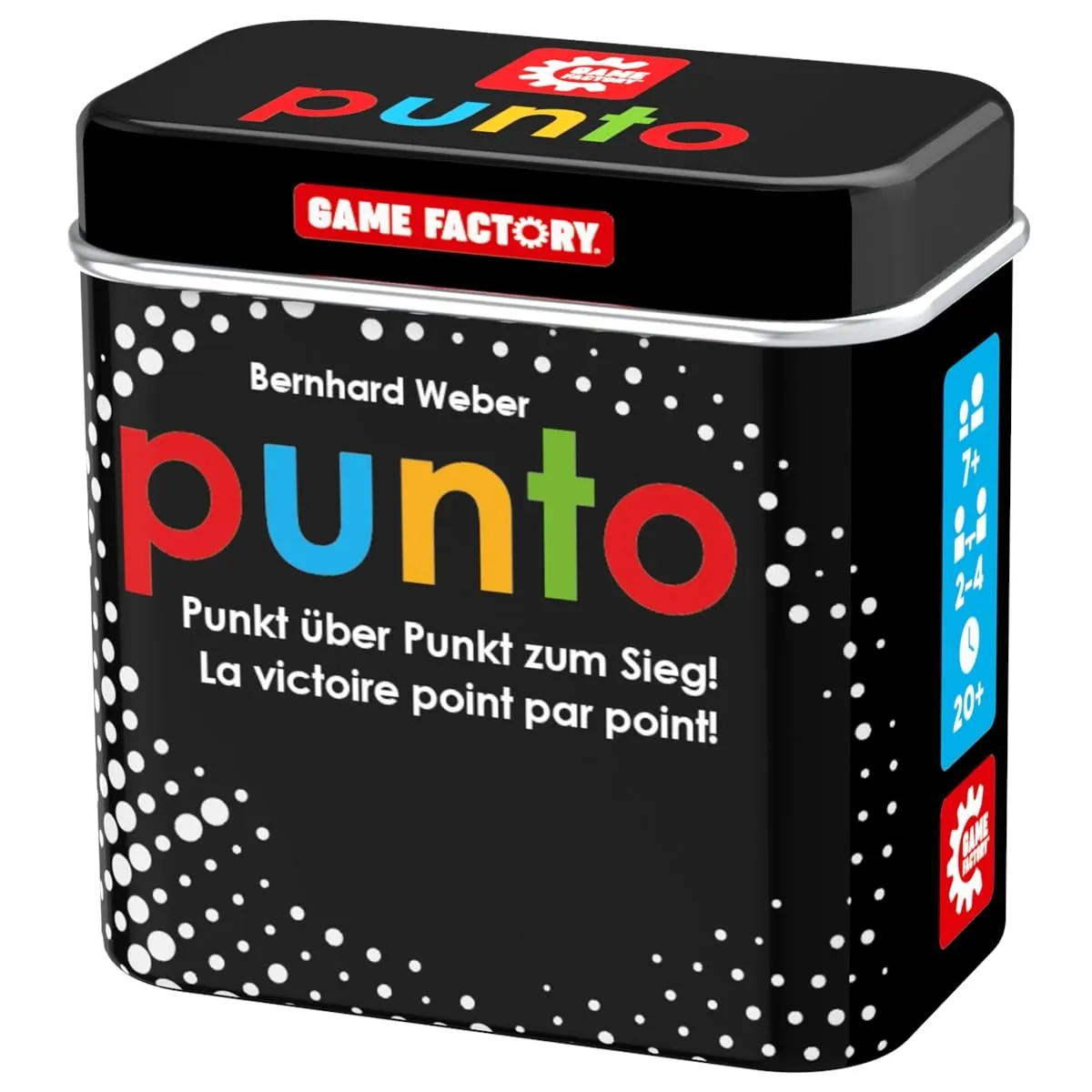 Game Factory Punto Kartenspiel in Metalldose ab 7 Jahren