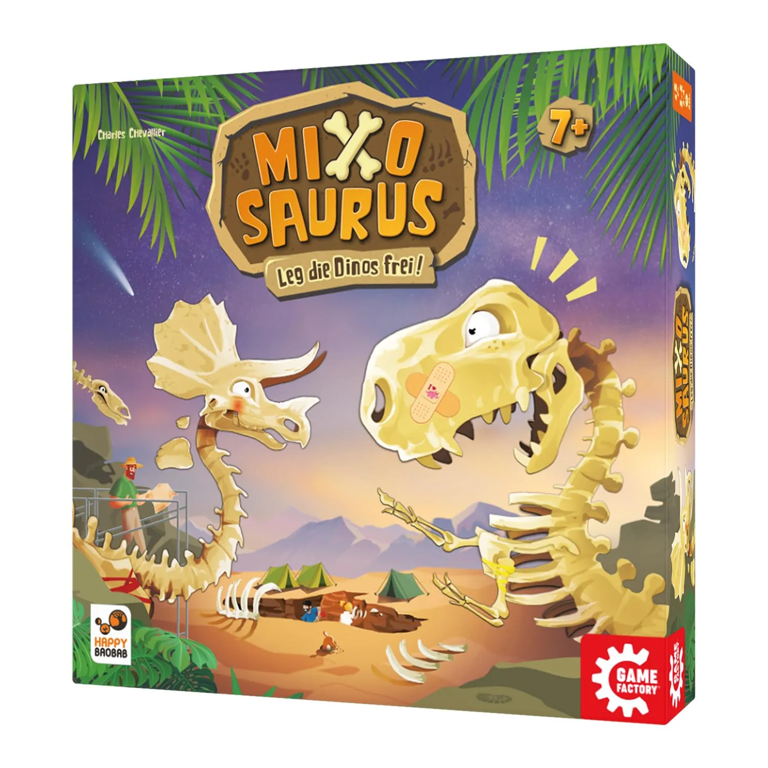 Game Factory Mixosaurus Geschicklichkeitsspiel 2-4 Spieler Dino