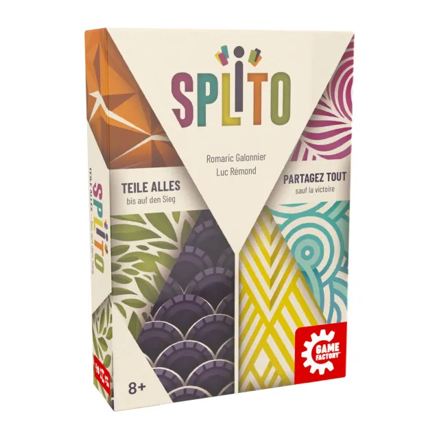 Game Factory Splito 646316 Kartenspiel 3-8 Spieler Draft