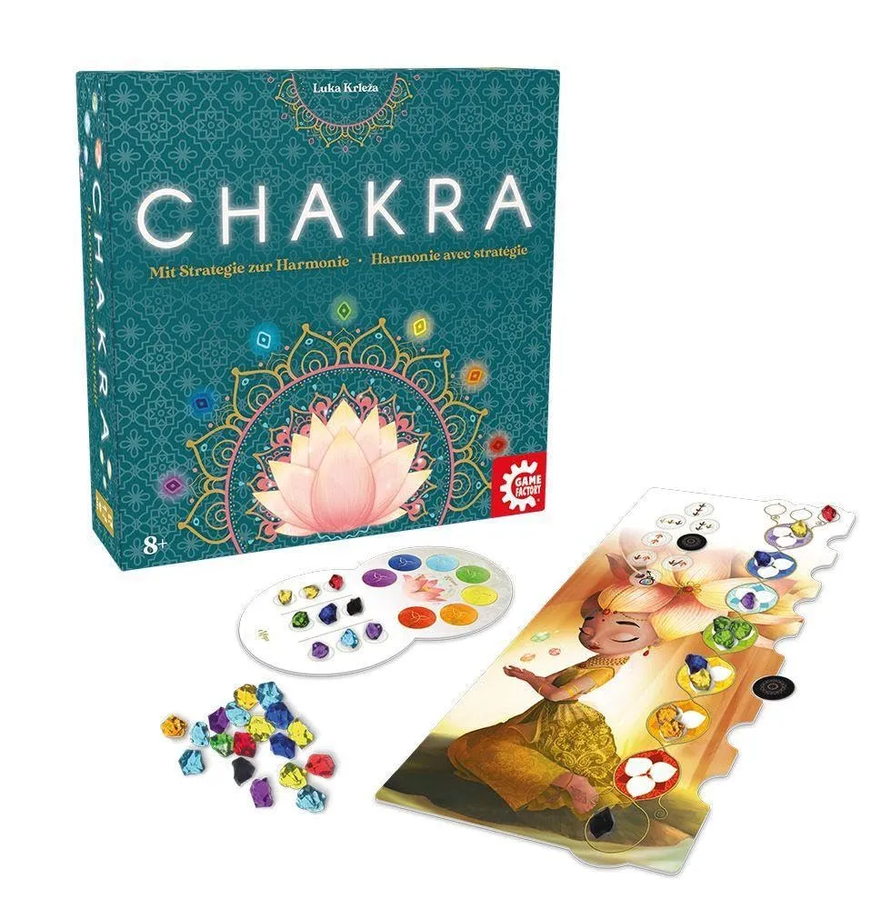 Game Factory Chakra 646277 Brettspiel Grundspiel