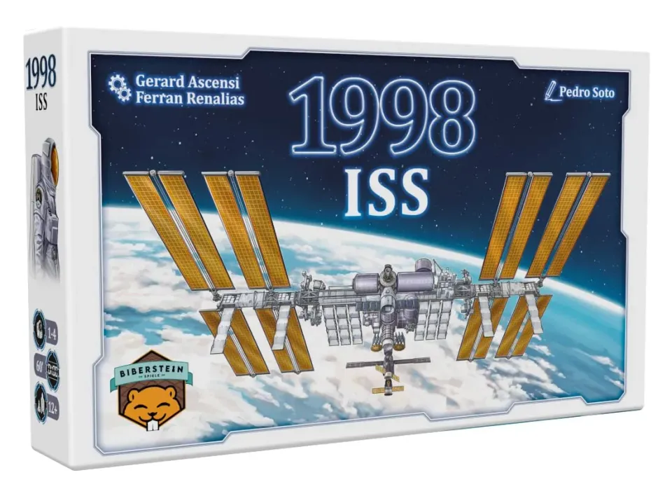 Biberstein Spiele 1998 ISS Brettspiel 1-4 Spieler
