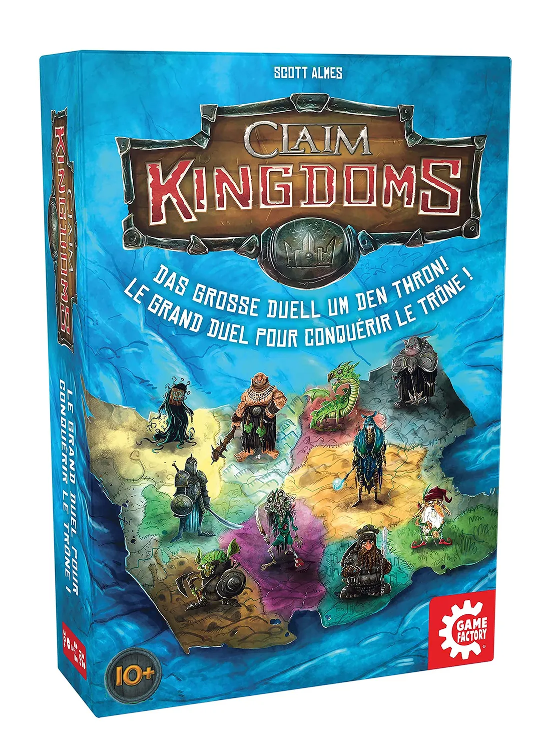 Game Factory Claim 2 Stichspiel für 2 Spieler