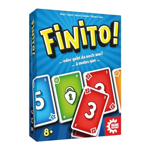 Game Factory Finito! 646090 Kartenspiel Ablegen Risiko