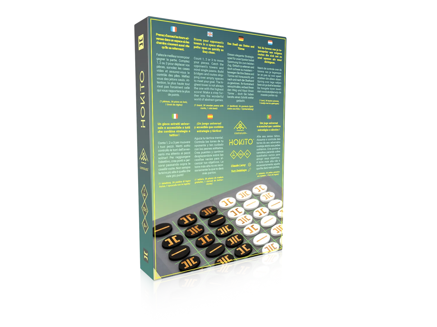 Cosmoludo Hokito Brettspiel Duellspiel