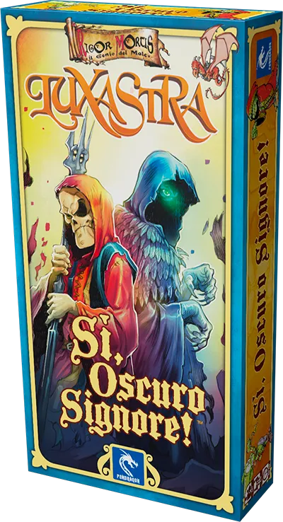 Pendragon Aye, Dark Overlord Luxastra Kartenspiel italienisch