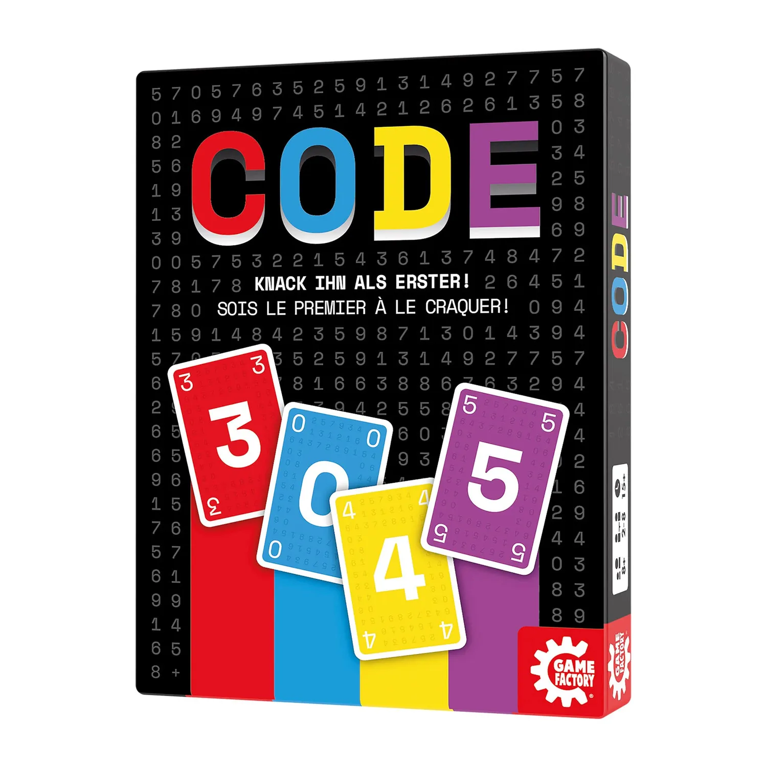 Game Factory Code Kartenspiel ab 8 Jahren 2-8 Spieler