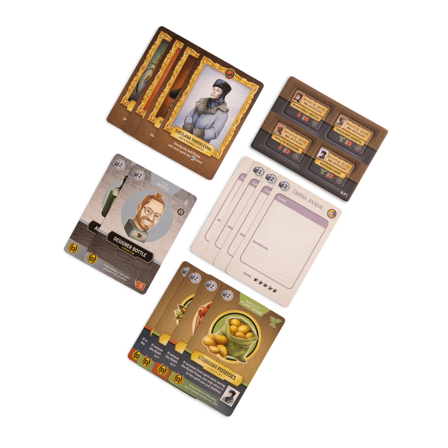 Paverson Games Distilled Promopack 14 Karten