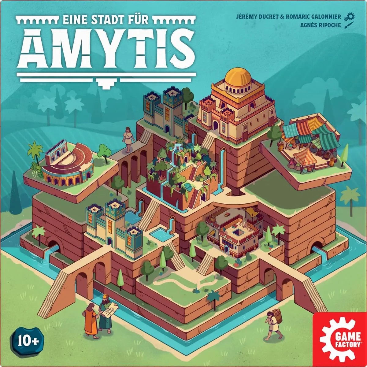 Game Factory Eine Stadt für Amytis Duellspiel taktisch