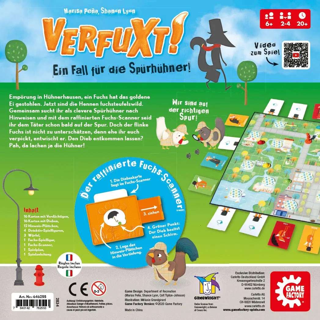 Game Factory Verfuxt Detektivspiel ab 6 Jahren kooperativ