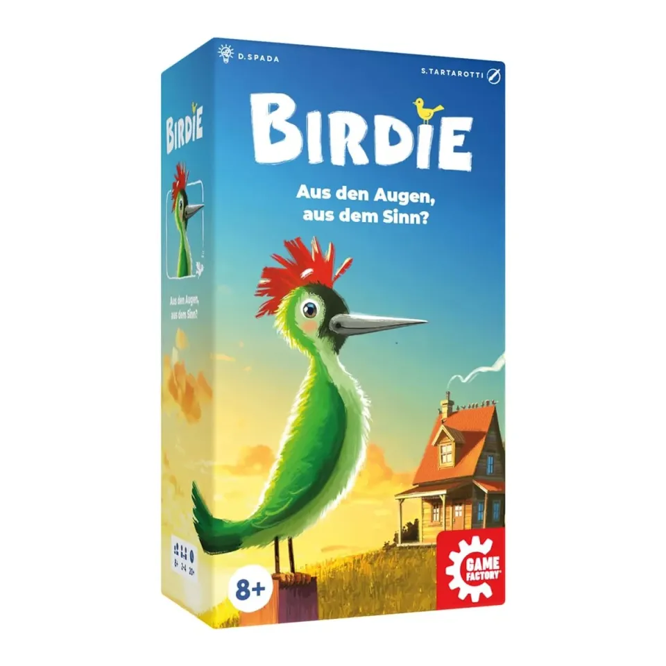Game Factory Birdie 646082 Merkspiel Vögel
