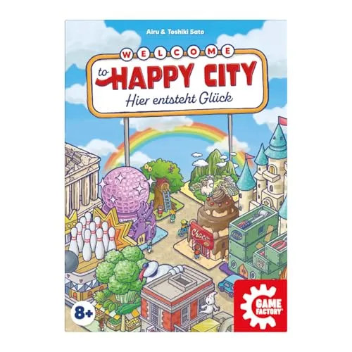 Game Factory Happy City Legespiel 2-5 Spieler