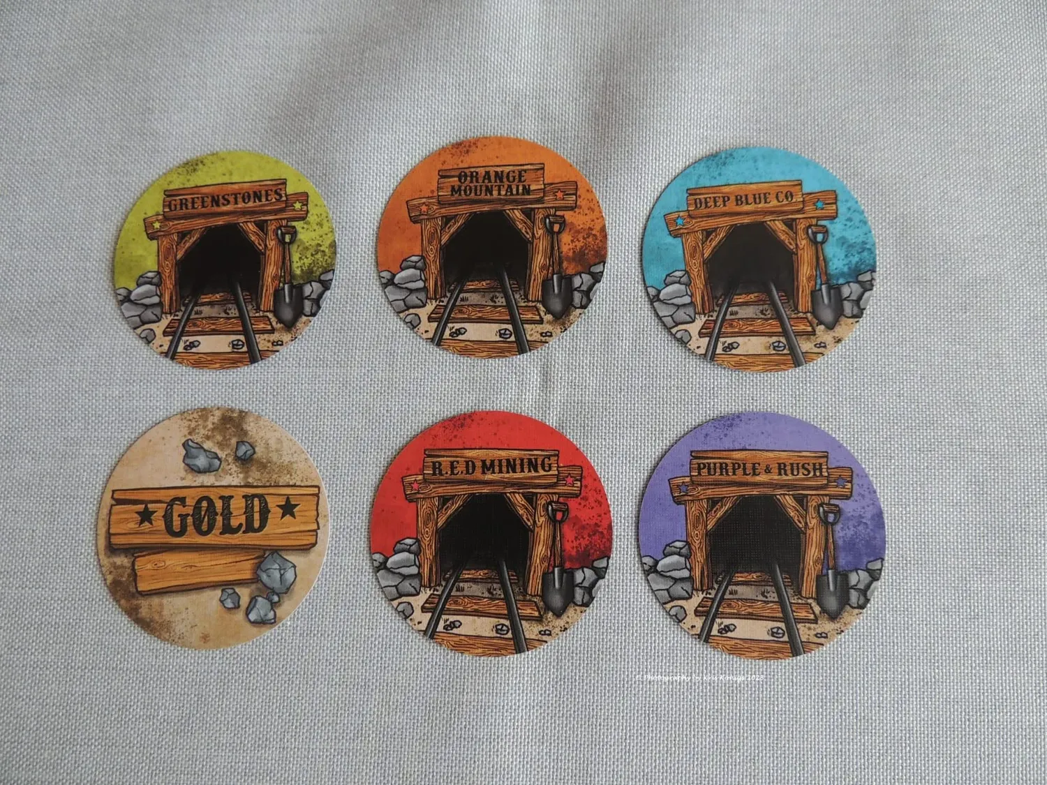Game Factory Gold Kartenspiel runde Karten ab 6 Jahren