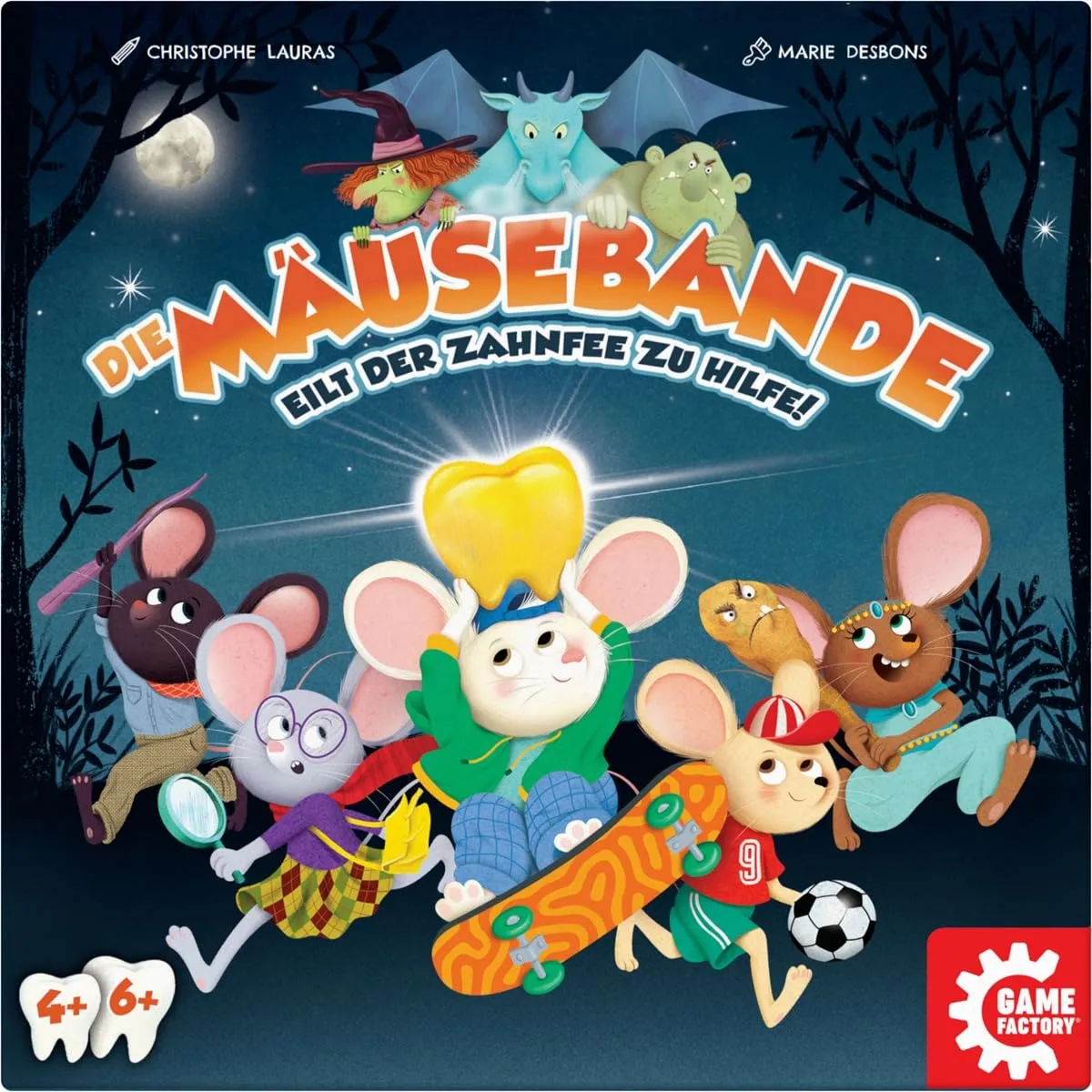 Game Factory Die Mäusebande Kinderspiel 2-5 Spieler kooperativ