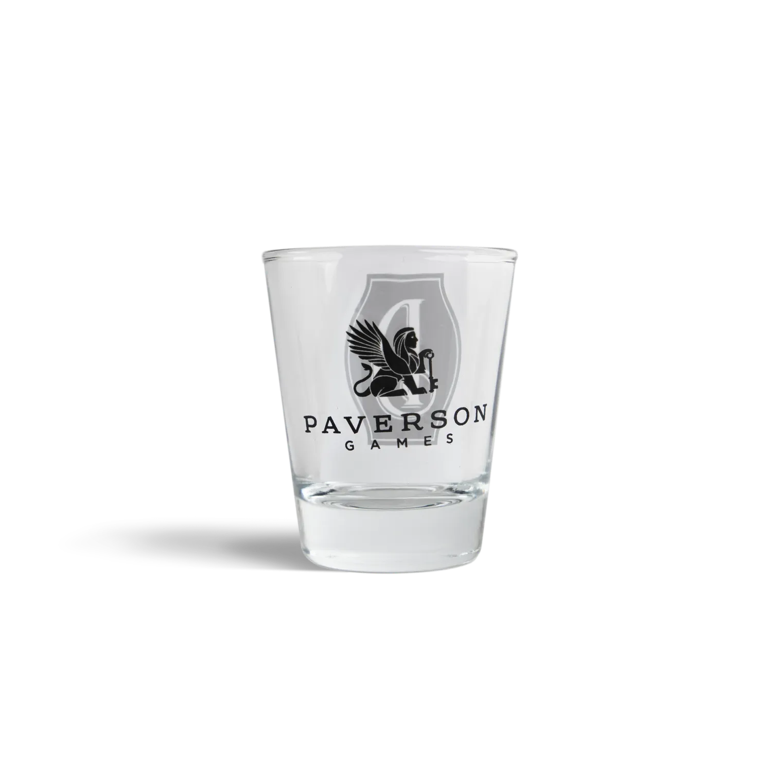 Paverson Games Distilled Shot Glasses Schnapsglas Glas 2oz Logodruck