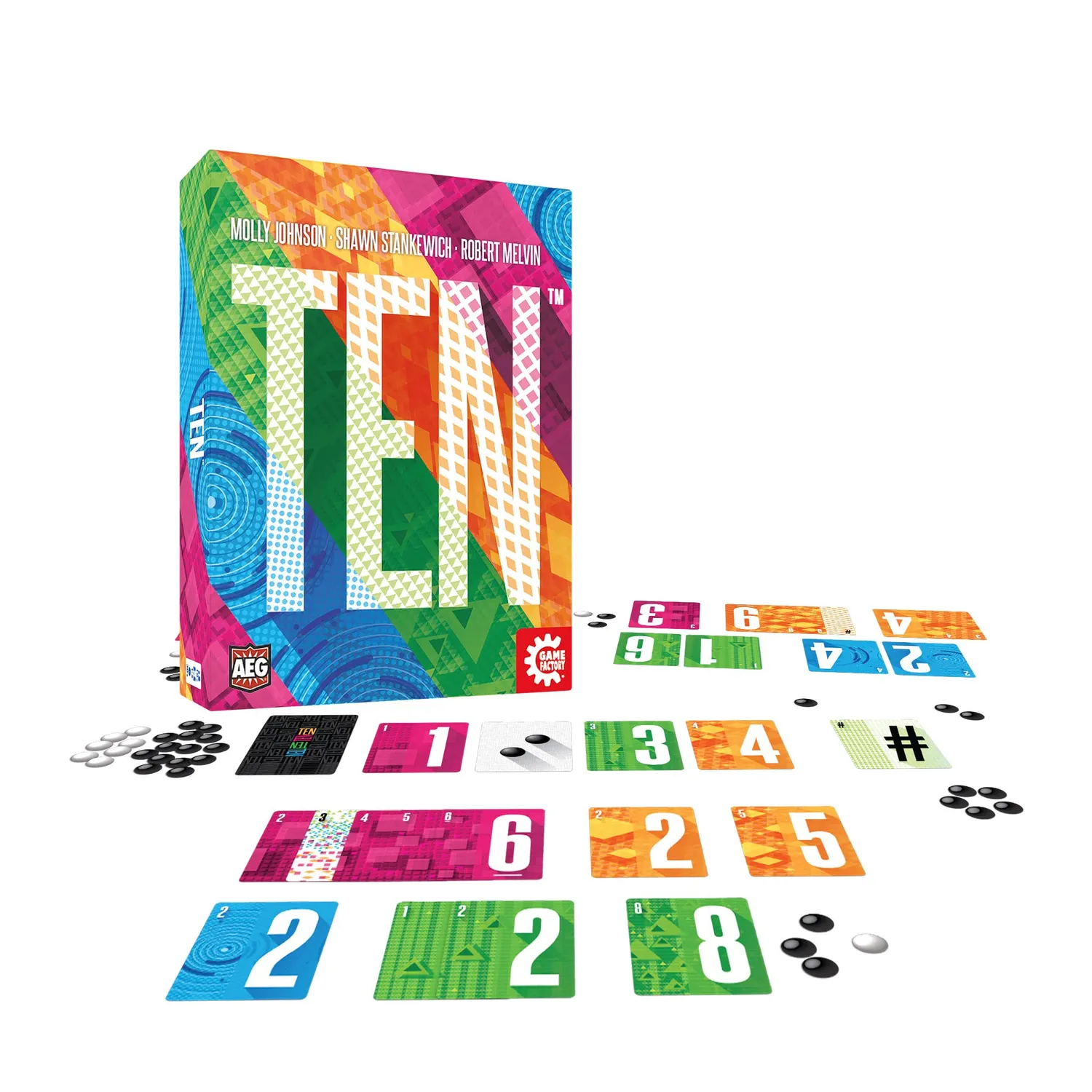 Game Factory Ten 646299 Kartenspiel Familien Zock