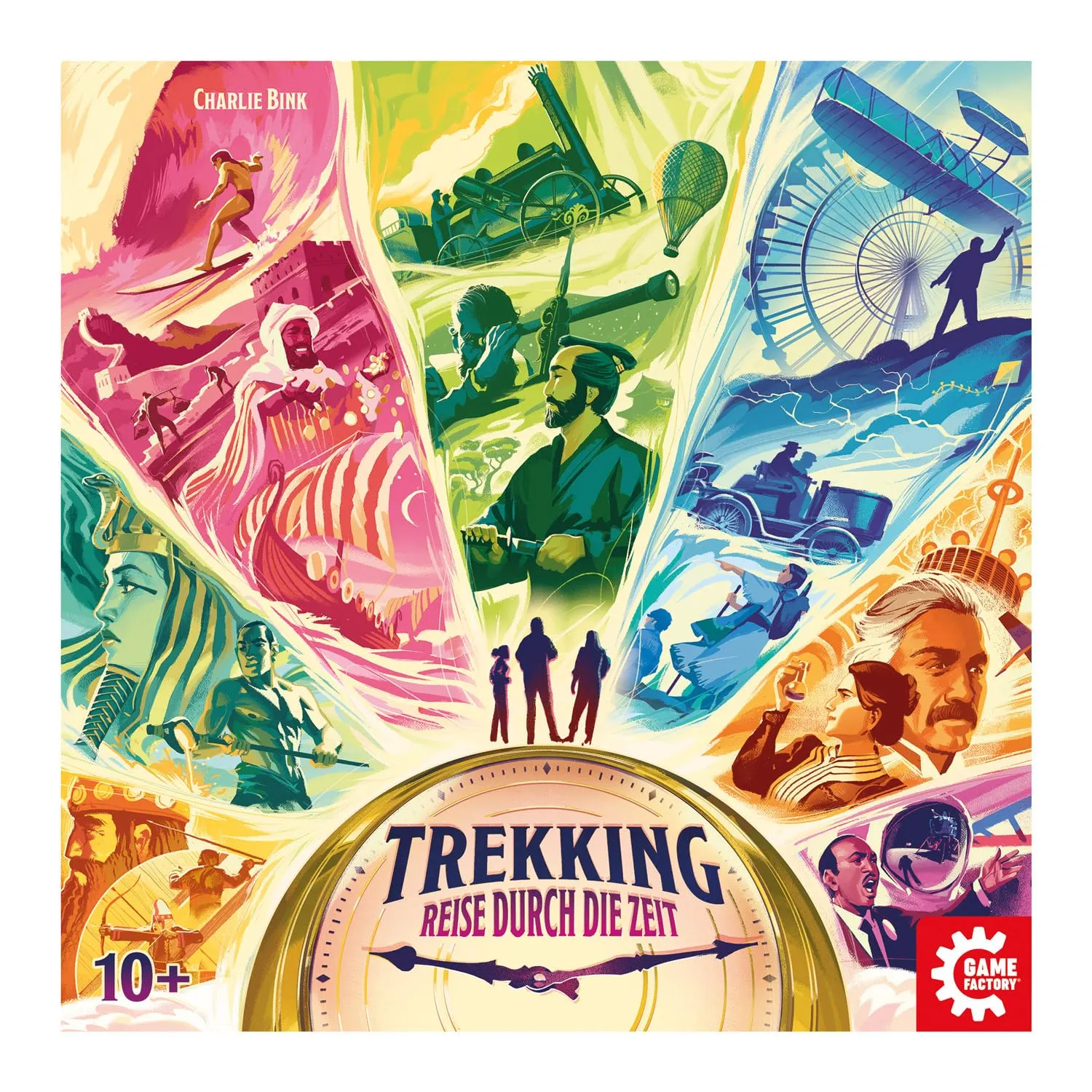 Game Factory Trekking Reise durch die Zeit Gesellschaftsspiel