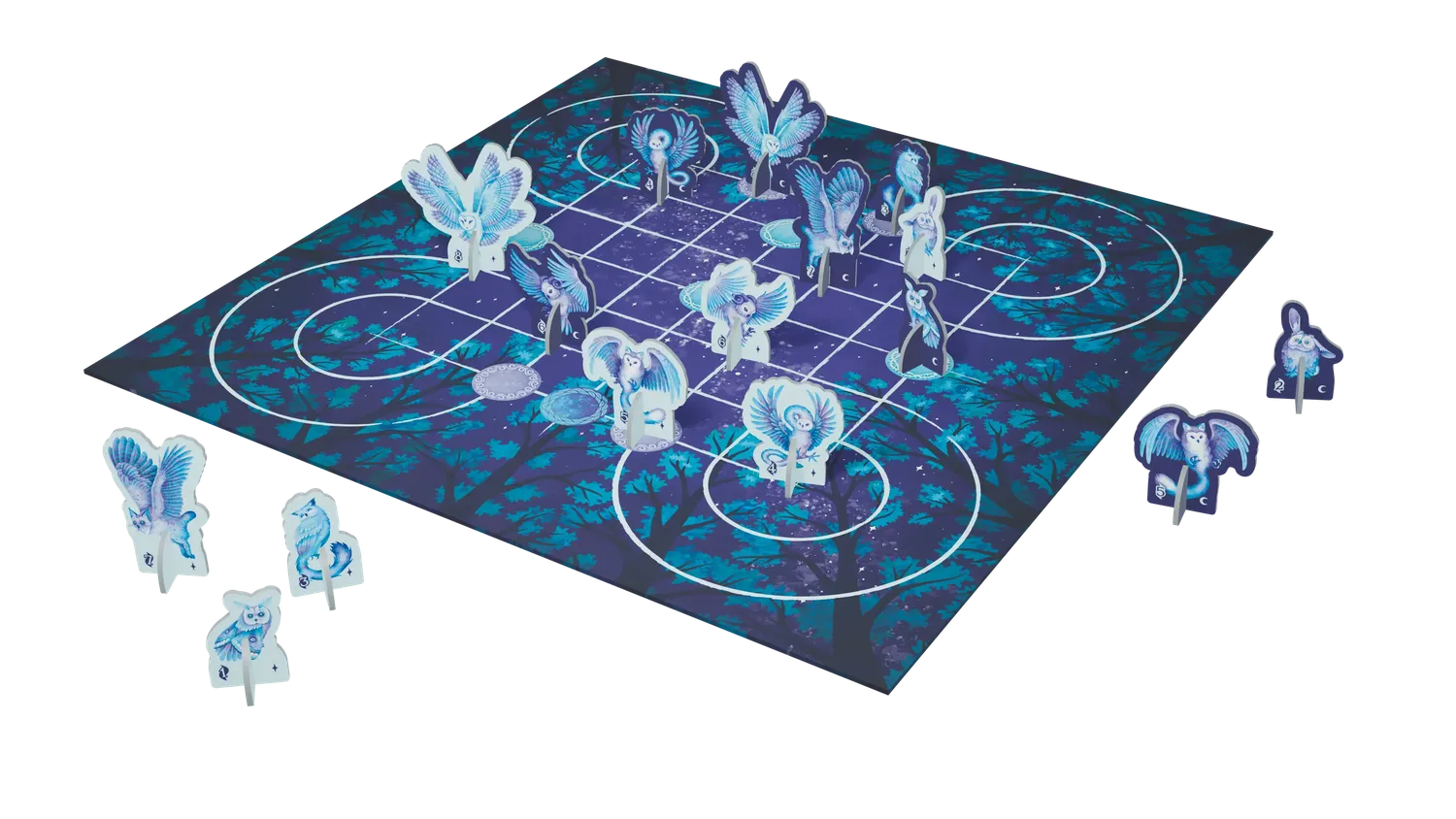 Koalla Spiele Sylvans Duell der Nebelschwingen Brettspiel Taktikduell