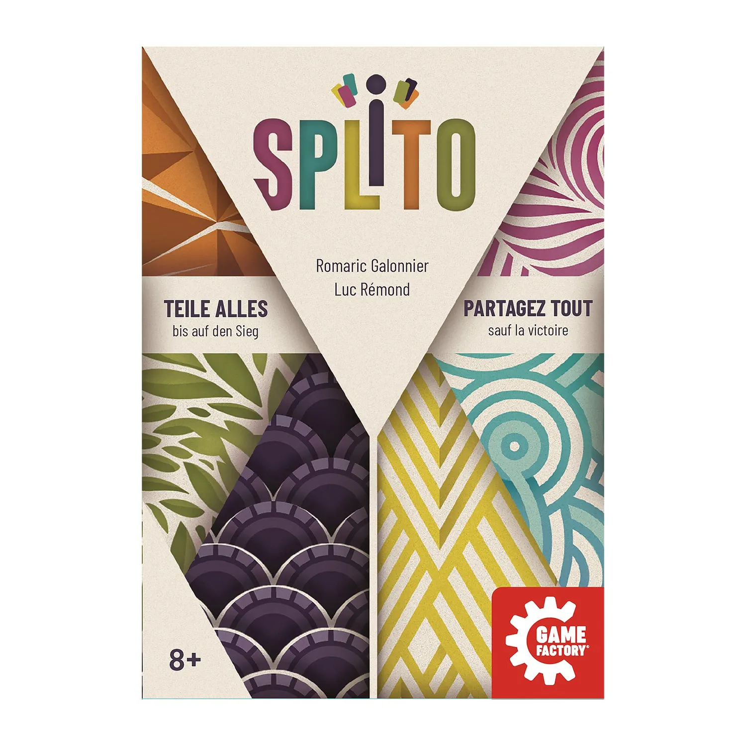 Game Factory Splito 646316 Kartenspiel 3-8 Spieler Draft