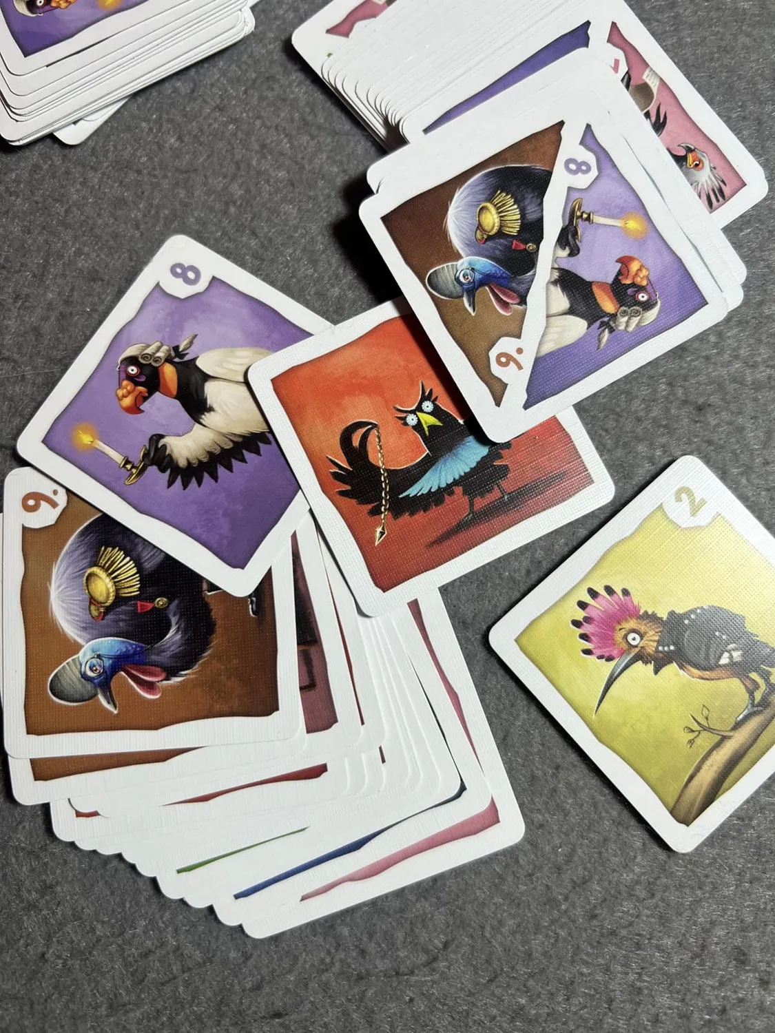 Game Factory Schräge Vögel 646091 Kartenspiel Minidose