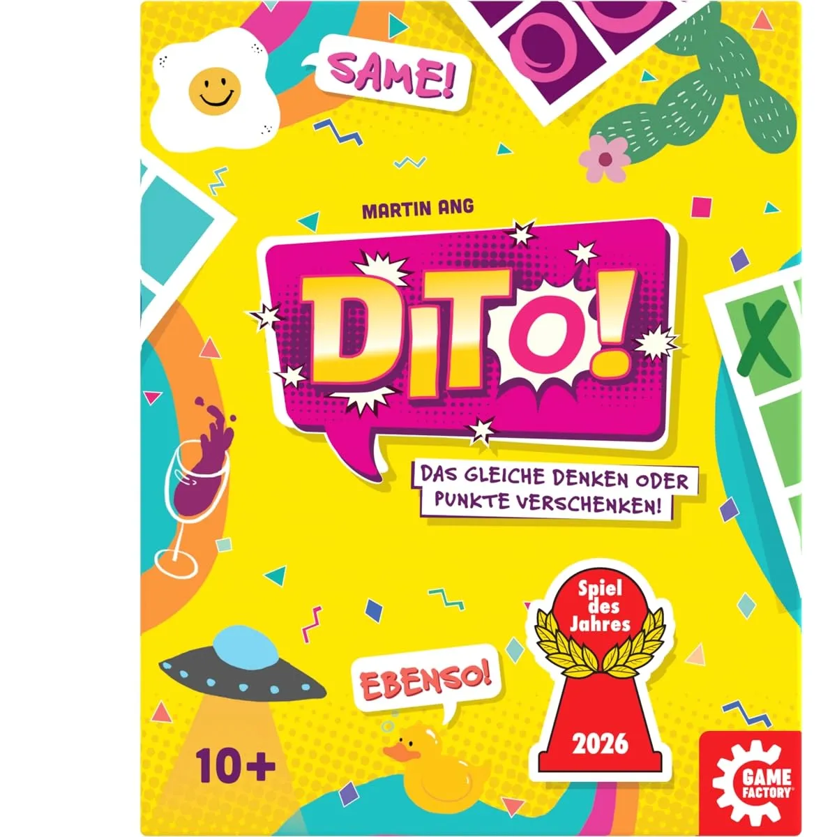 Game Factory Dito 646031 Partyspiel Wortspiel