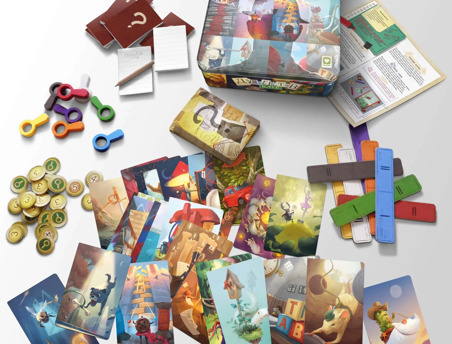 IGames Detective Club Partyspiel
