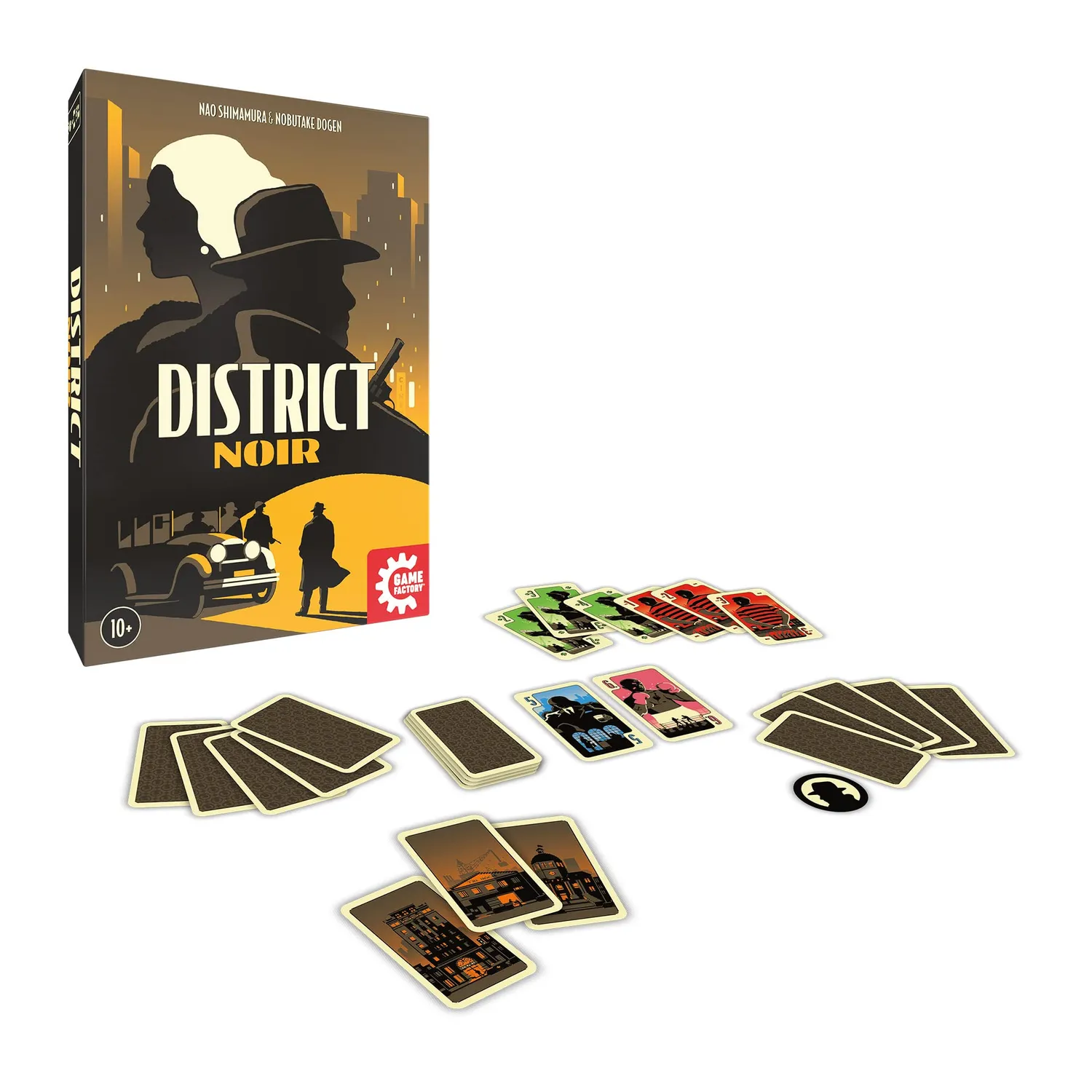 Game Factory District Noir Kartenspiel für 2